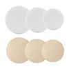 Puderbeutel Filter Kaffeefilterpapier Weiß/Braun 100 Stück 51mm/53mm/58mm Für Espressokaffeemaschine Gute Zähigkeit