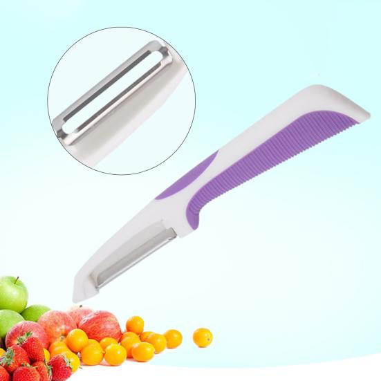 Vegetable Peeler Fruit Peeling Cutter Ergonomic Design Stainless Steel Carrot Potato Sharp Peeler for Restaurant