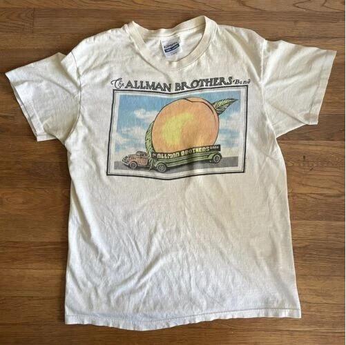 T Shirt The Allman Brothers Eat A Peach Graphic Unisex T Shirt White XXL