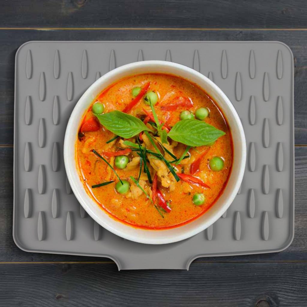 Kitchen Drain Pad Heat-Resistant Kitchen Mat Maintains Clean Workspace