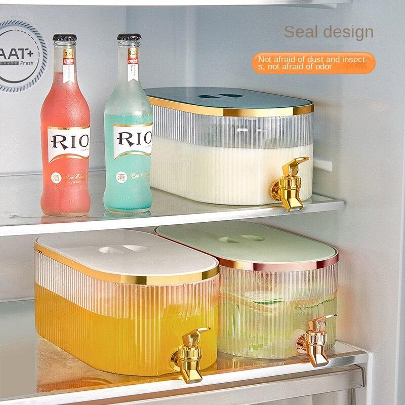 Buy Refrigerator cold water bottle with faucet ice water bottle coconut