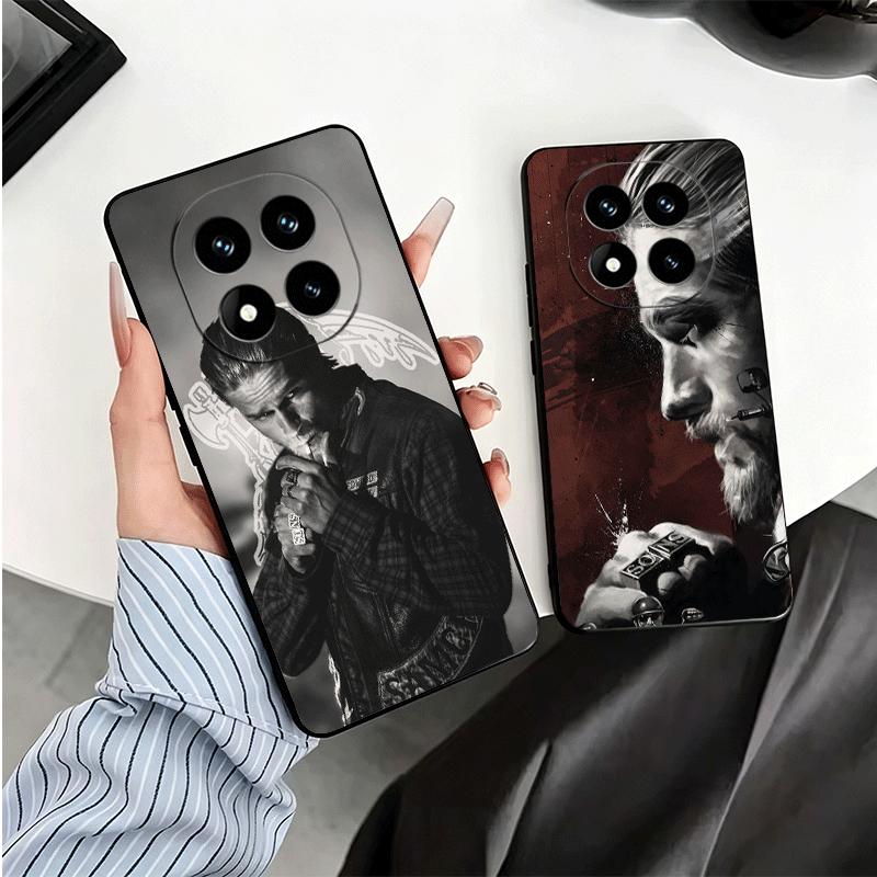 Sons Of Anarchy Soft Phone Case for Xiaomi Redmi Note 12 13 14 15 Pro Plus 11 12S 11S 11T 10 4G Black Cover Back Shell