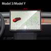 2024 NOVÁ ochranná fólie na displej GPS navigace do auta pro Tesla Model 3 Model Y Model X Model S Tvrzené sklo matné a čiré