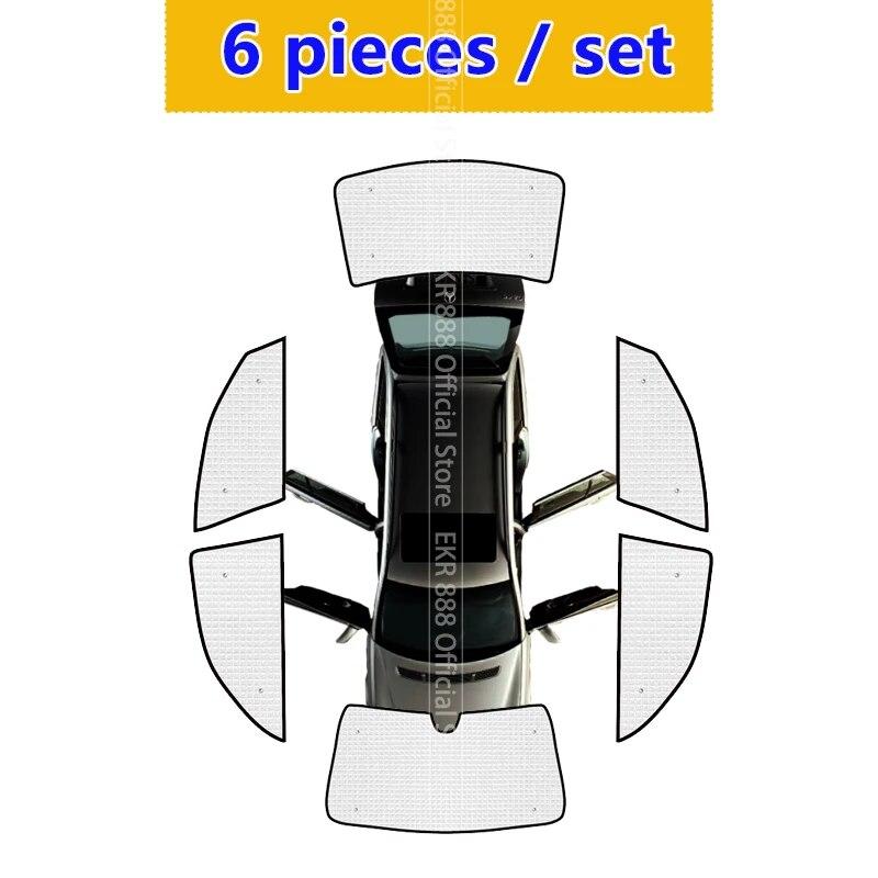 Vollständige Abdeckungen Sonnenschutz für Mercedes Benz C-Klasse W205 2015 ~ 2016 Autozubehör Sonnenschutz Windschutzscheiben Seitenfenster Visier