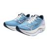 Mizuno Wave Rebellion Flash 2 Running Shoes for Thick Blue x White x 2E Jogging, Marathon, Training, Sports, Lightweight, Resilient, Sole, Women's,