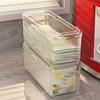 Acrylic Coffee Capsule Storage Box Flip Top Cosmetic Brush Organizer Tea Bag Storage Box  Kitchen