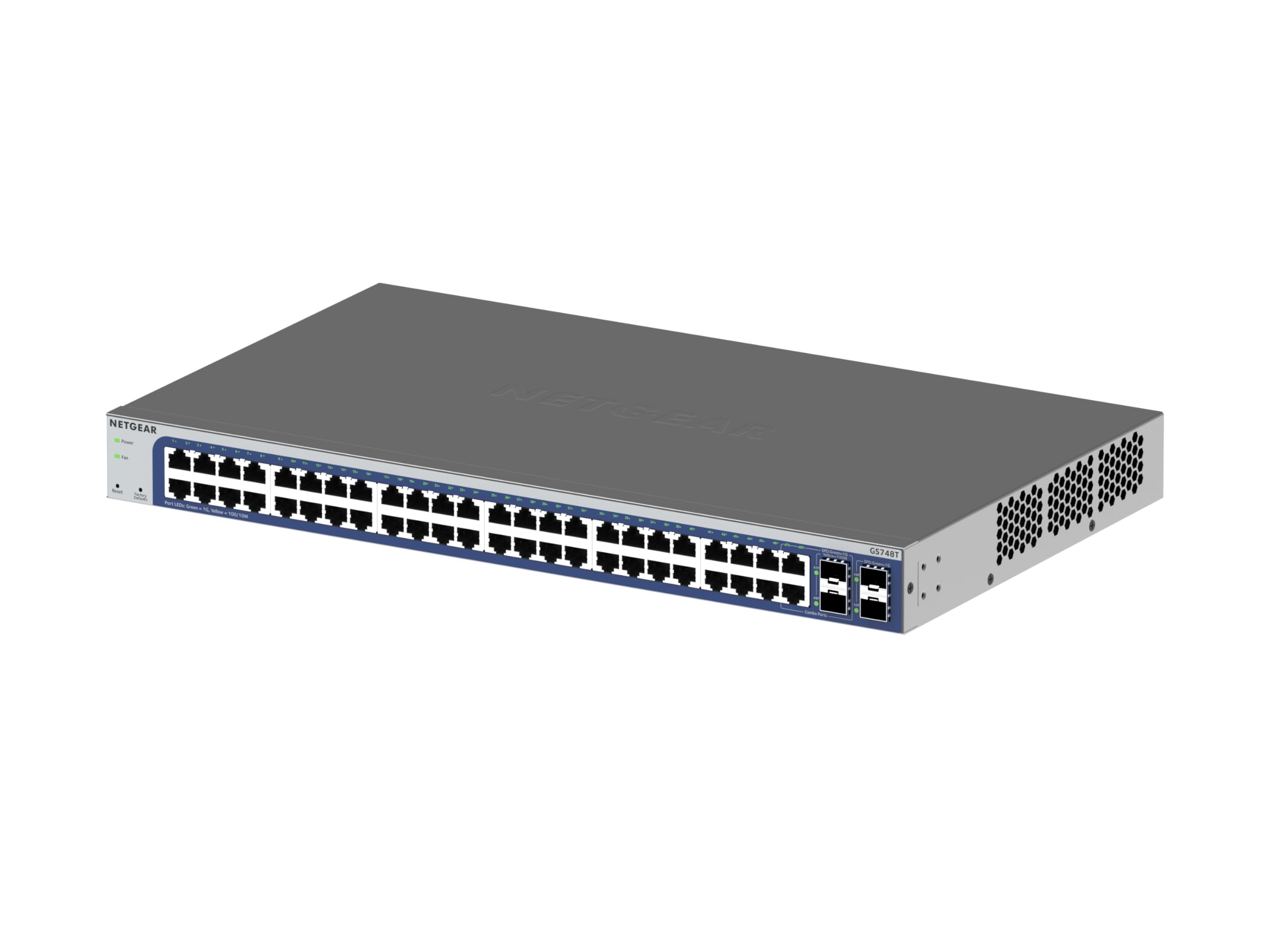 

GS748T Gigabit 48 Port App Cloud Smart Switch [Genuine Product] & Темно-синій