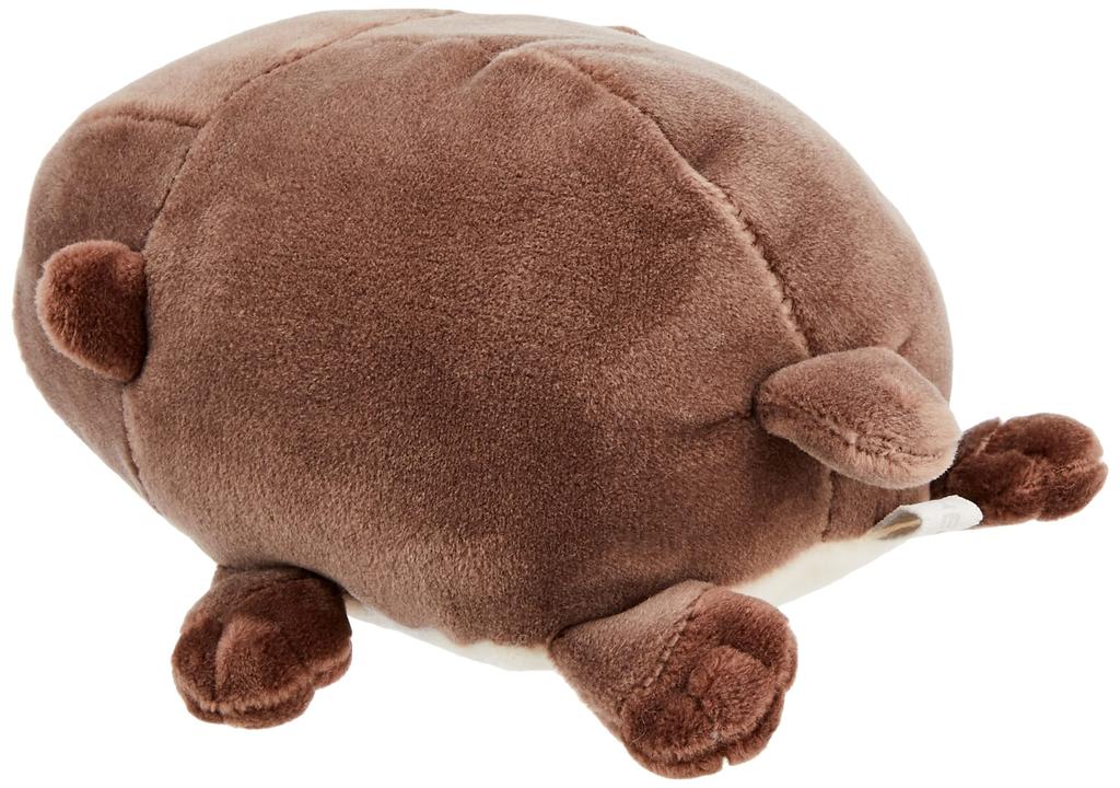Livheart Marshmallow Animal Kururi the Otter 11cm Fluffy and Mascot, (approx. Long), Squishy, 58219-33