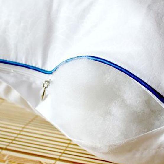 WTEMPO 48*74CM White High Quality Home Hotel Dormitory Pillows Help Sleep Neck Support Non-Collapse Pillow for All Seasons