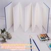 Borrence 300Gsm Watercolor Folded Drawing Pad Organ Sketch Paper Notebook Mini Sketchbook for Artist Watercolor Journal Drawing