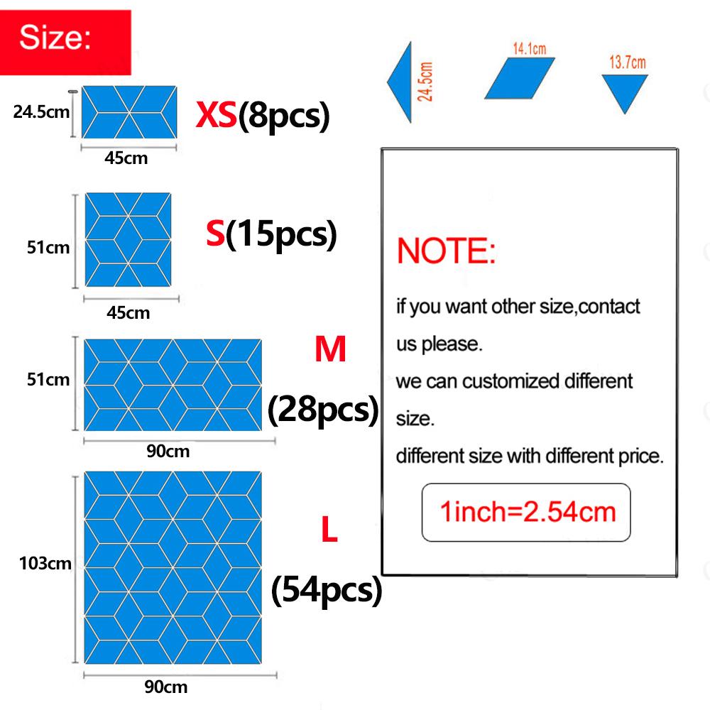 3D Mirror Wall Sticker DIY Diamonds Triangle Acrylic Wall Mirror Stickers for TV Background Home Bedroom Decoration