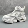 Fashion Men's Shoes Luxury Casual Sneakers for Men Comfortable Platform Boots for Men Height Increasing Breathable High Top Sneakers Men