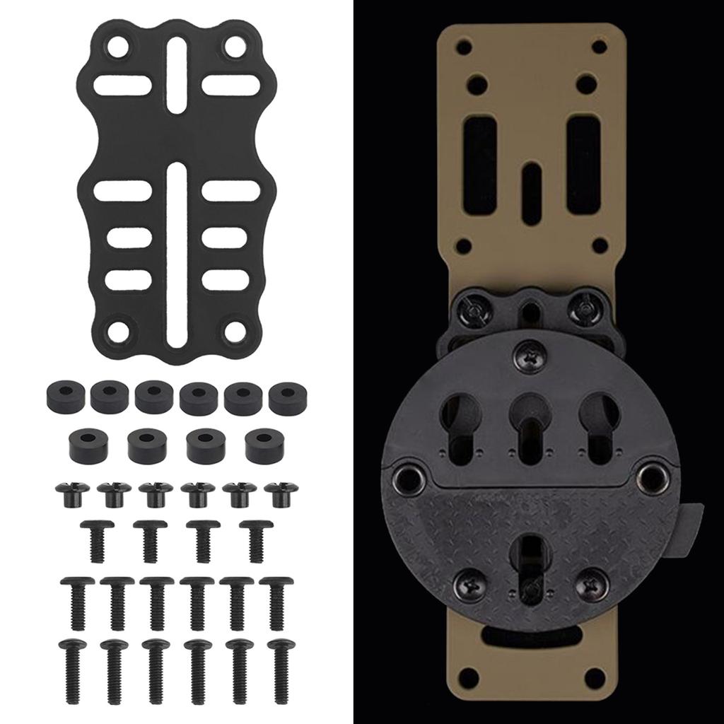 Universal Mount Modular Holster Adaptor Tactically Drop Leg Holster Platform Adapter Base Mounting Upgraded Platform