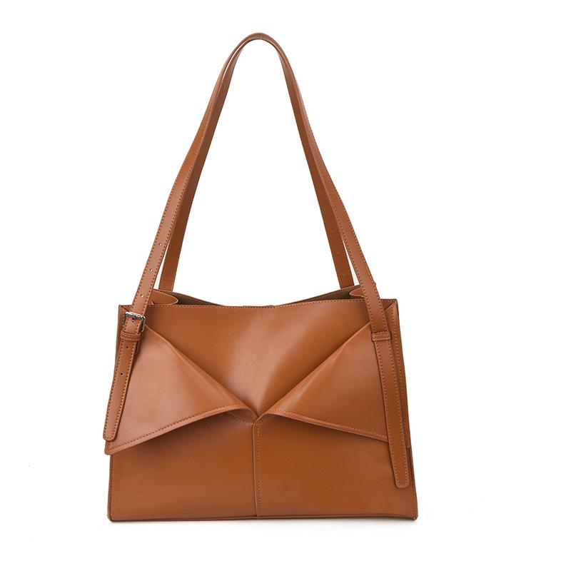 

Retro Large Capaci Tote Bags Women s Commuter Single oulder Handbag Casual Pure Color Korean Leisure Fashion Pleated Tote Bags