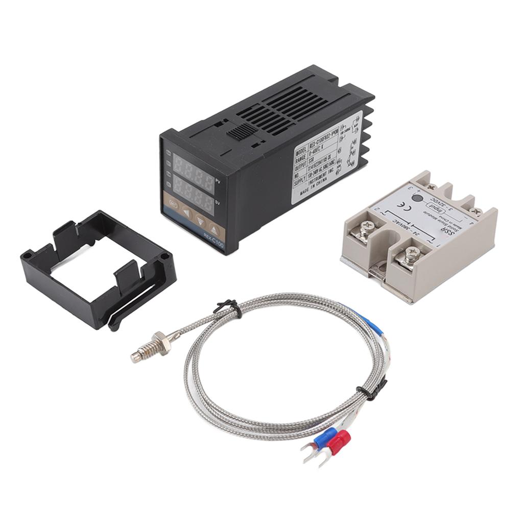 Digitales PID-Thermostat-Set Schnelle Reaktion Hühnerstall LED Temperaturregler Temperatursensor Relaismodul