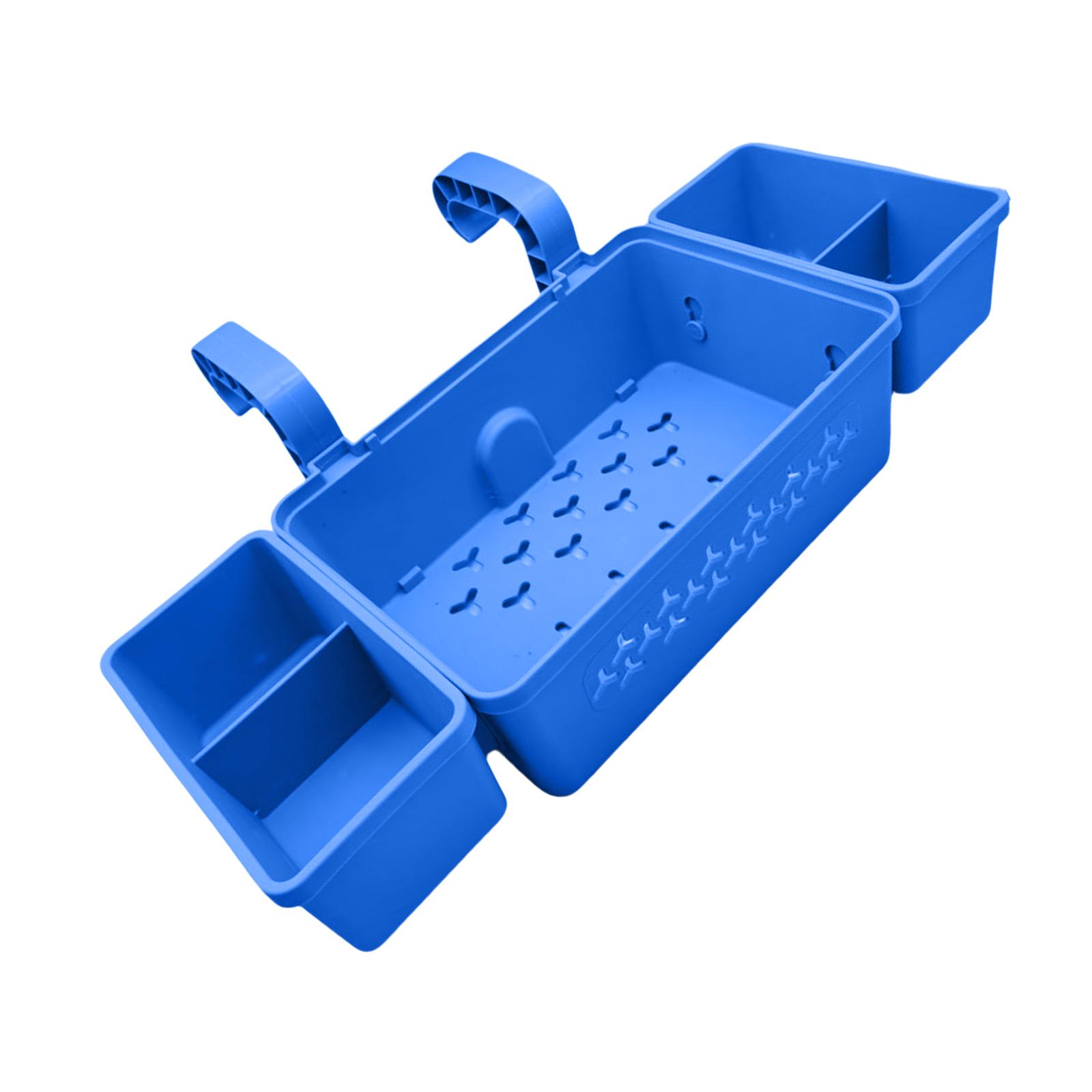 

Подстаканник для напитков для бассейна, подвесная корзина для хранения, водонепроницаемый сетчатый органайзер, съемный каркас для плавательного снаряжения и аксессуаров D