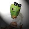 Halloween Funny Cosplay Costume Mask Unisex Adult Carnival Party Green Fish Head Mask Headdress Suitable for Fancy Dress Party