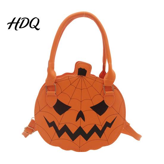 Casual Halloween Decor Pumpkin Purse Women Novelty Crossbody Bag Spooky Cute Purse Handbag for Trick or Treat
