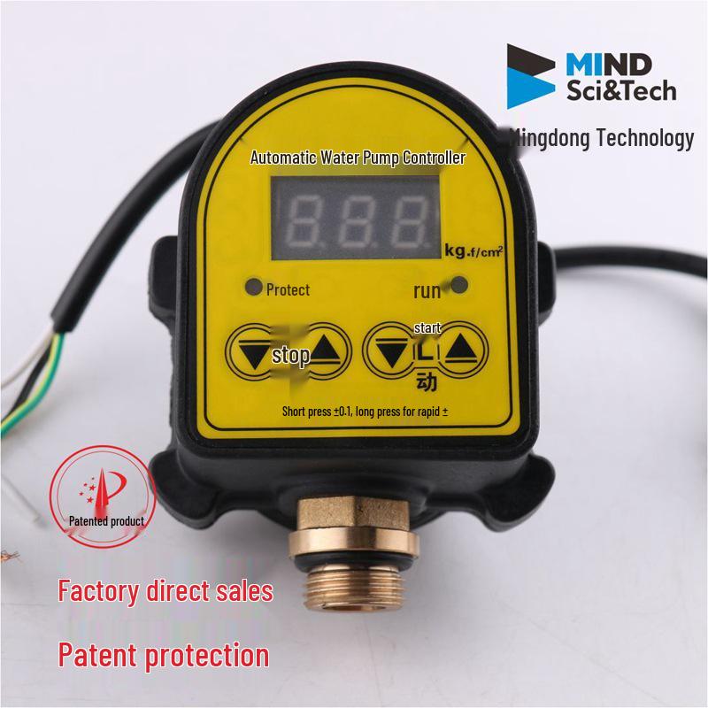 Digital Display Low Water Protection Smart Pressure Controller for Pumps