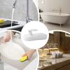 Flexible Sponge Cleaning Brush Bendable Bathtub Scrubber Bathroom Cleaning Brush  Bathroom Supplies