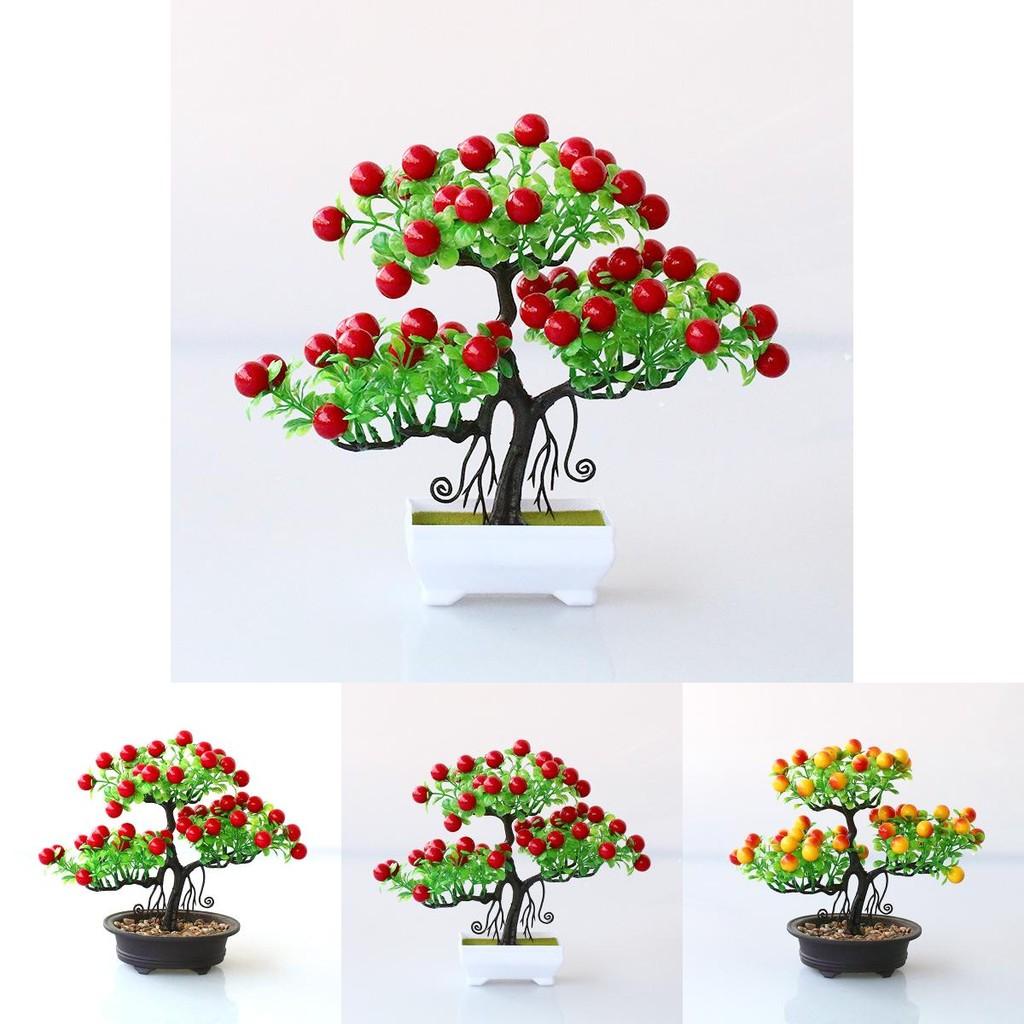 Artificial Pachira Glabra Pasq Potted Plant Decor With Plastic Craft For Home And Office