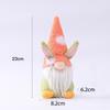 Cute Easter Faceless Gnome Rabbit Doll Spring Bunny Party Decor Standing Pose Dwarf Dolls Room Desktop Ornaments Holiday Gifts