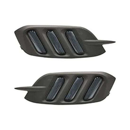 1 Pair Rear light For Honda Civic 2016 2017 2018 LED DRL Rear Bumper tail light Brake Lights turn Signal lamp reflector