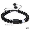 12 Constellations Woven Bracelet Creative Fashion Bracelet Adjustable Beaded Bracelet Jewelry Gift for Men Women