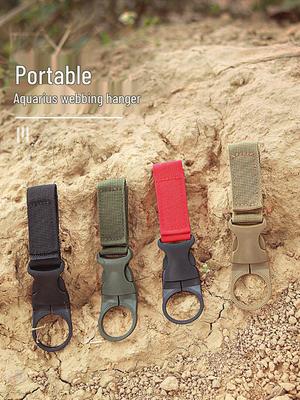Outdoor Climbing Water Bottle Hook and Lanyard for Backpack or Belt
