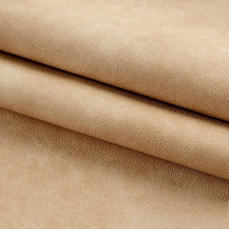 50x140cm Retro PU Leather Fabric Waterproof Trendy for Sewing Leather Jacket Skirt Bag Sofa Release Materials