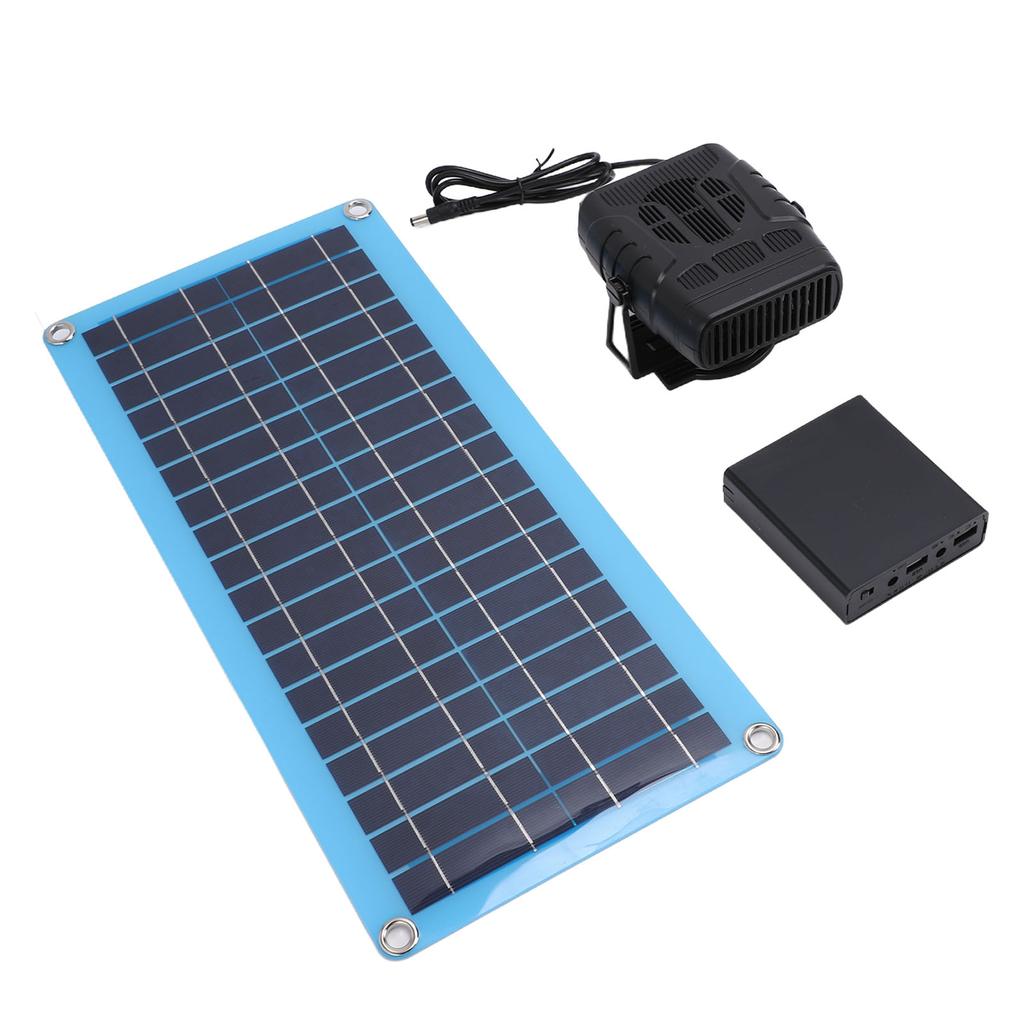 Solar Heater with Monocrystalline Solar Panel 30w Adjustable Solar Powered Heater for Pet House Car