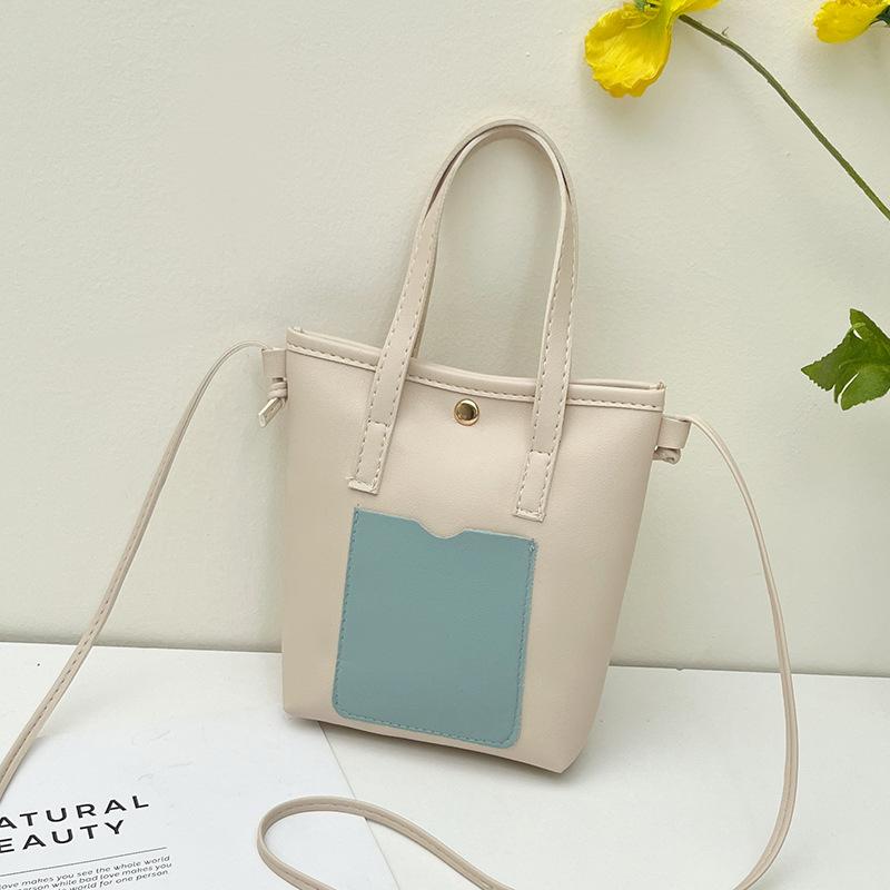 JYL TS Women's Sling Bags  Hand Bag 036 Bucket PU Simple  Women Bag
