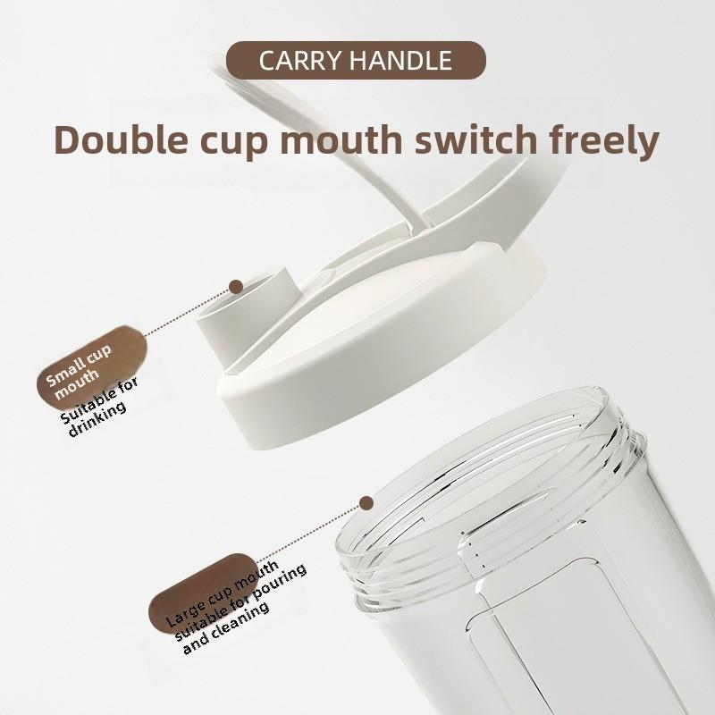 Innovative USB Rechargeable Self-Stirring Shaker Bottle for Protein & Meal Replacement Shakes Mixing on-the-Go Shaker Cup