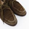 Chanel COCO Mark Moccasin Brown Suede Women Used