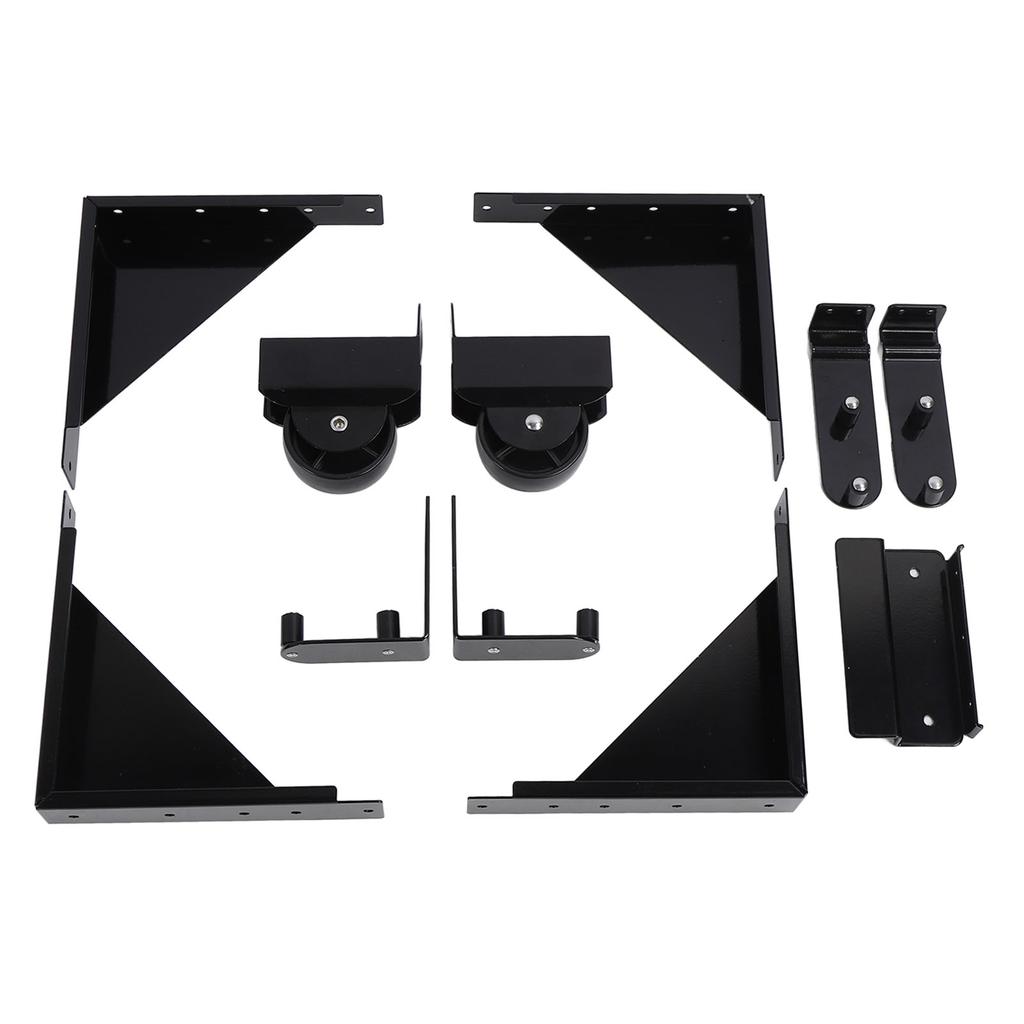 Sliding Gate Kit Heavy Duty Sliding Gate Hardware with Wheels Carbon Steel for Home Garden