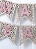1Pc Pink Wooden Ramadan Muslim Decor Banner Pull Flag Ramadan Kareem Hanging Ornaments Wooden Ornaments Eid Mubarak Happy Gift