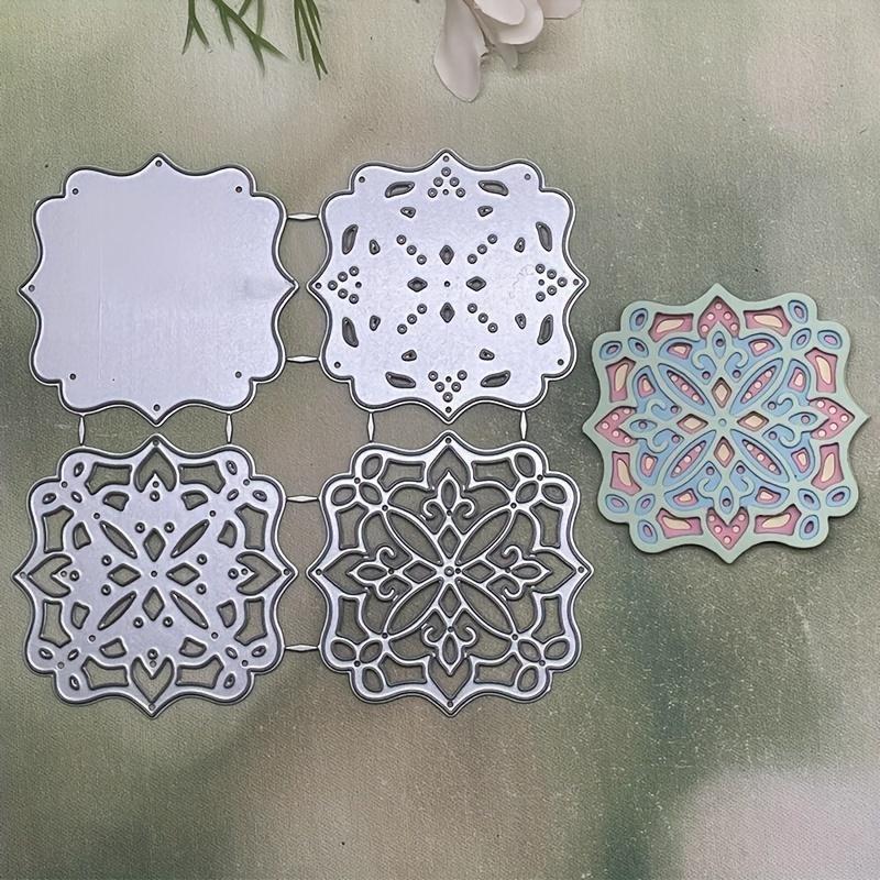 Layered Frame Metal Cutting Dies Stencil for DIY Scrapbooking Photo Album Embossing Paper Cards Crafts Diecuts
