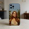 Lana Del R-Rey Phone Case For iPhone 17,16,15,14,13,12,11 Plus,Pro Max,SE4Soft Silicone Black Cover
