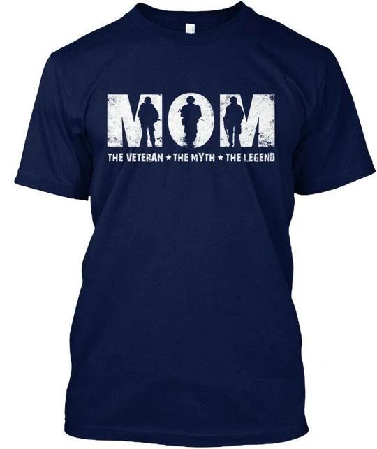 Mom The Veteran Myth Legend T-Shirt Made in the USA Size S to 5XL 4XL