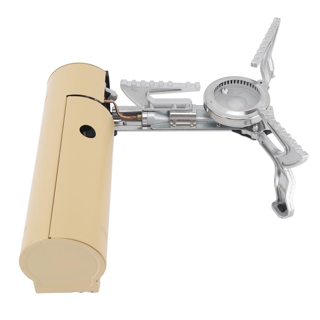 Foldable Cassette Stove with Heat Conducting Sheet Portable Butane Gas Furnace for Outdoor Camping