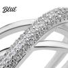 Layered Ring Finger Adjustable Open Design Multi-Layer Interlaced Winding Shape