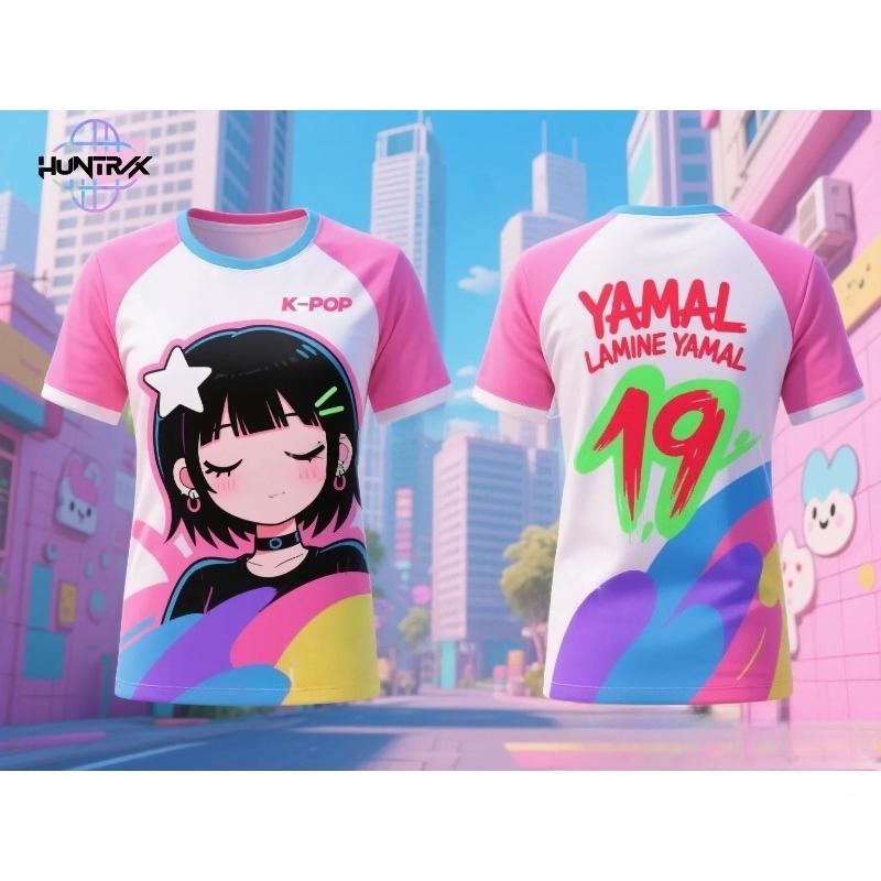 T-Shirts Girls Casual Fashion Cartoon Printed Short Sleeve Kids Comfort Girl T-Shirt Clothing Top