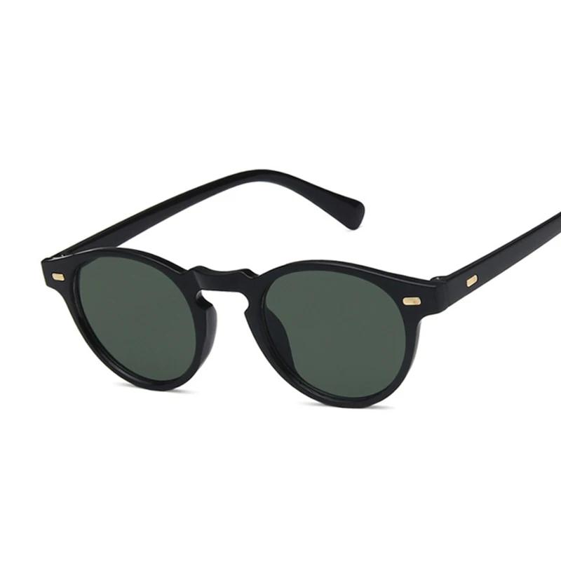 Round Sunglasses Fashionable Woman Designer Sun Eyewear Female Retro Eyewear UV Protection 400 Male Driving Womens Sunglasses
