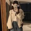 Women's American Retro Baseball Jacket - Versatile Short Coat for Spring/Autumn 2025