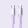 Luminous Silicone Type-C Charging Cable, 3A Fast Charging for Android & Apple Devices