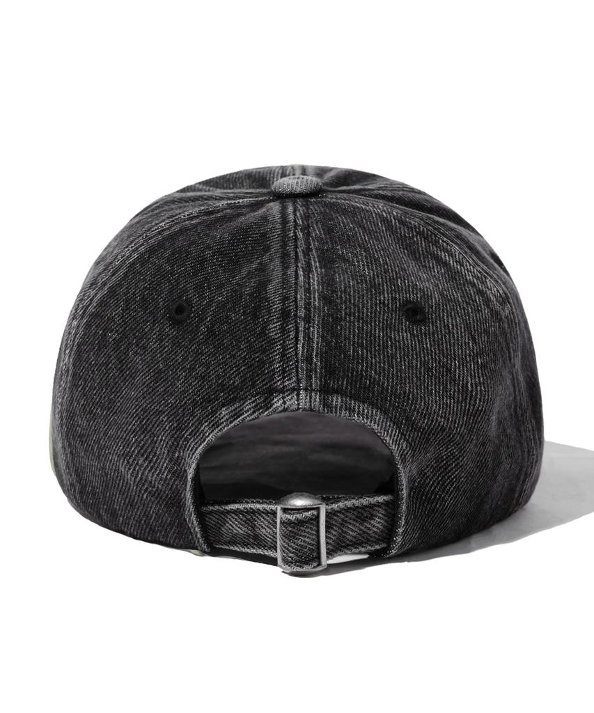 FILLUMINATE Flm Applique Denim Ball Cap - Black