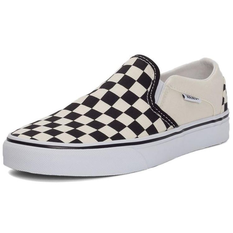 Vans Asher Checkerboard Black White Women Sneakers VN000VOSAPK