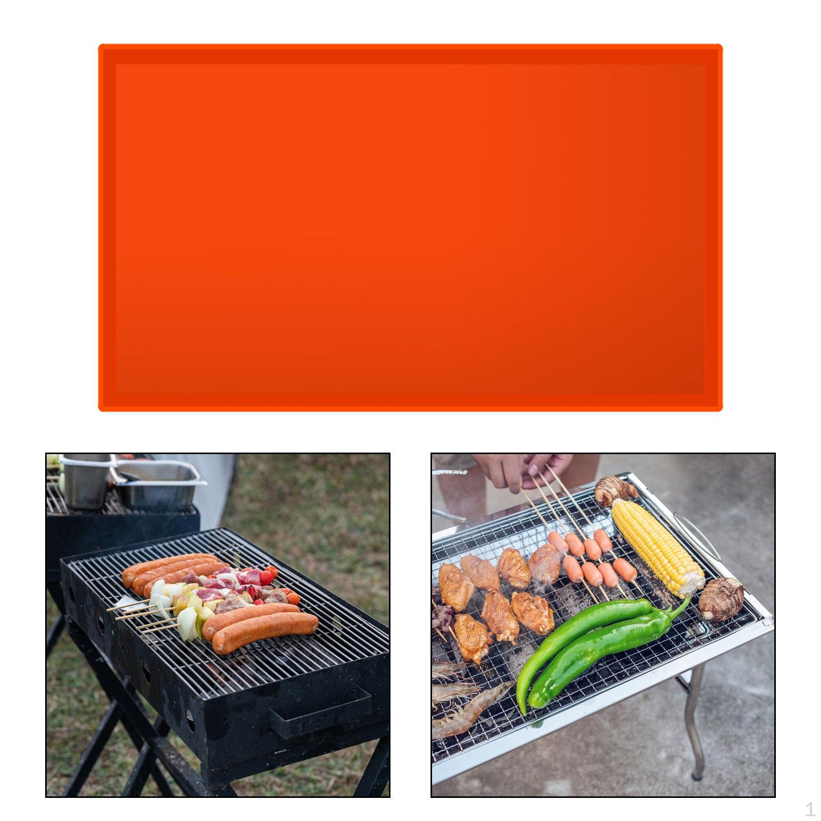 

- Коврик для гриля, форма для выпечки на гриле, пищевой, универсальный, многоразовый, устойчивый к высоким температурам, 36 Inch