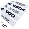 ALMVIS 3D Flat Font Letters G350 G500 G350d G55 V8 Fit For KOMPRESSOR Emblem