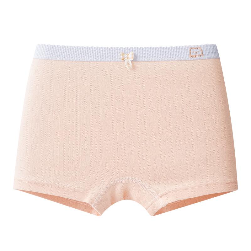 Girls' Antibacterial Cotton Boxer Briefs - Comfortable Fit for Middle & Big Kids